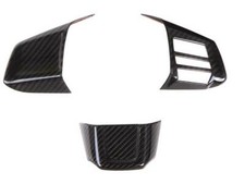 Revel Dry Carbon GT Steering Wheel Insert Covers 3pcs for Subaru WRX STI 15-18