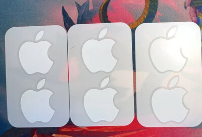 10x Original Apple Aufkleber (jeweils 2 Aufkleber)