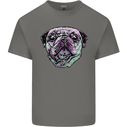 Un Carlino Cara Perro Algodón Hombre Camiseta Top - Imagen 67 de 106