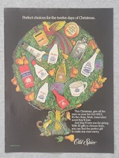 1986 Magazine Advertisement Page Oldspice After Shave Christmas Vintage Print Ad