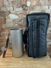 Guillermo Guira Profesional 19x13 y Bulto en Piel con Gancho