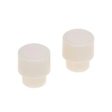 Musiclily Pro 2Pcs Aged White Inch Guitar 3 Way Pickup Switch Tip Knob For Tele