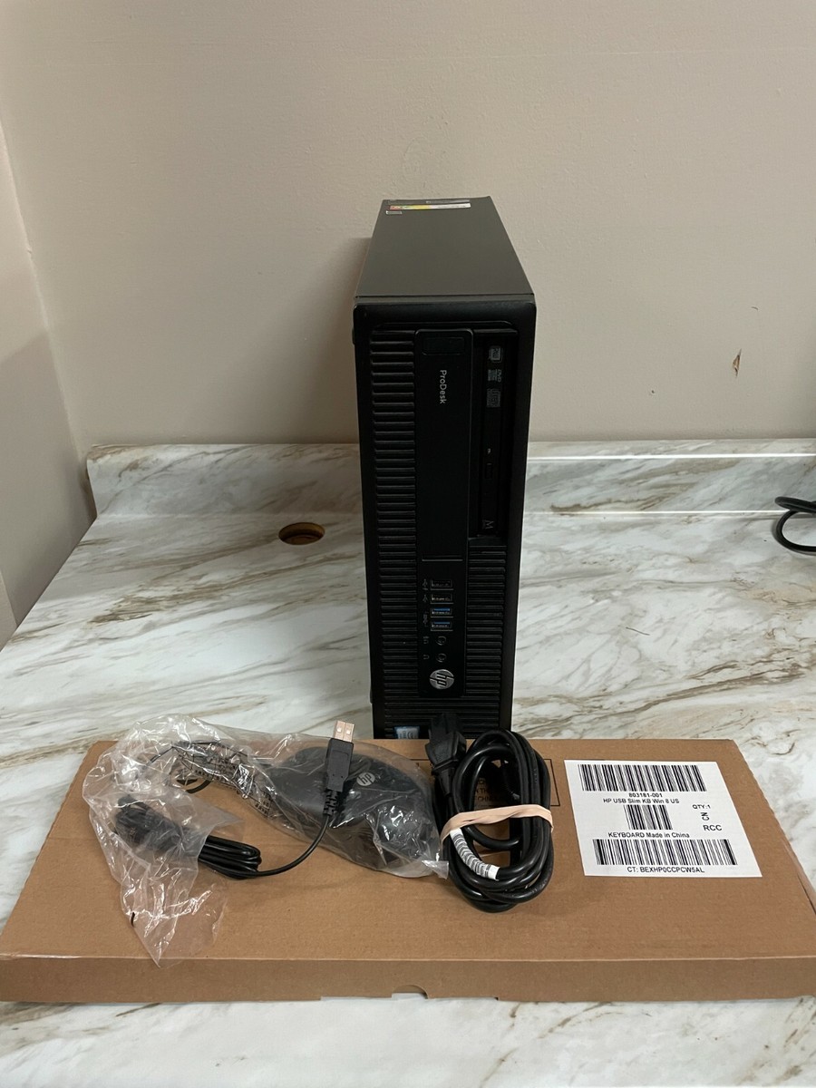 HP PRODESK 600 G2 SFF PC | i5-6600 | 256GB SSD + 500GB | 8GB RAM