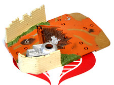 Matchbox Playset Part A Tank Mission Diarama