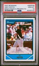 Graded 2007 BWM Joey Votto #BDPP98 Draft Picks & Prospects Baseball Card PSA 10
