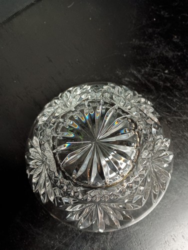Vintage Wedgewood "Majesty" Lead Crystal Bowl/ Candy Dish - Picture 7 of 10