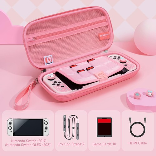 GeekShare X Sanrio Hard Case for Nintendo Switch/OLED Dust Cover MyMelody Series - Picture 4 of 47