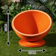 Cuccia per Gatti a Forma di arancia – Design Creativo in Spago, 38cm