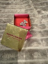 Butler And Wilson 40th Anniversary Union Jack Teddy Broach Brand New