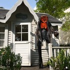 AplusChoice 7 Ft Animatronics Pumpkin Halloween Decoration Light & Sound Sensor — photo 7