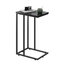 Black Side Table C Table End Table Bedroom Home Office Living Room 2 Tier