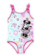 Disney Minnie Mouse Toddler Girls One Piece Swimsuit Size 4 NWT