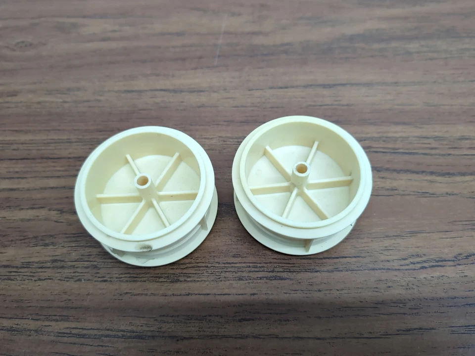 1/16 Ertl Toy Part Large Rear Rims Allis Chalmers Tractor D21 - Image 2 of 2