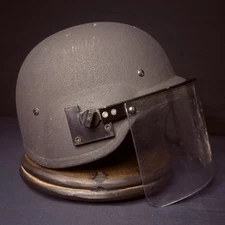 Gentex IIIA (3A) Ballistic Helmet Removable Face Shield (XXL) Largest Helmet