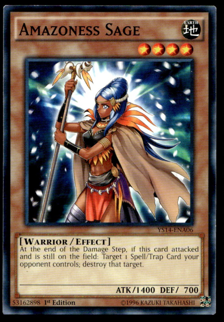 Amazoness Sage Super Starter: Space-Time Showdown Power-Up Pack YS14-ENA06 MP Yu