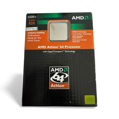 AMD Athlon 64 3500+ ADA3500BPBOX Socket 939 Processor Brand New Sealed Box