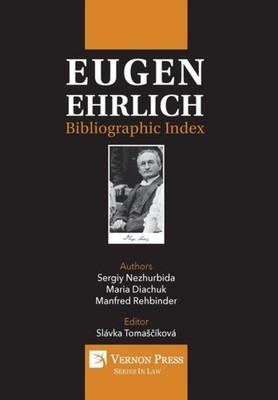 Nezhurbida - Eugen Ehrlich  Bibliographic Index - New hardback or case - X555z