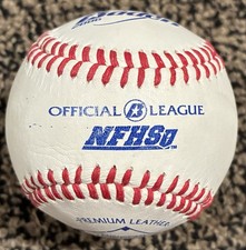 NFHS Game Used Baseball…National Federation of State High School Associations