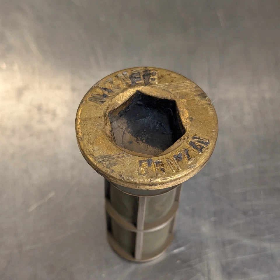 Filtro de tanque de combustible tapón de drenaje filtro Porsche 911 912 1969-89 / original / sin RSV Foto 3 de 4