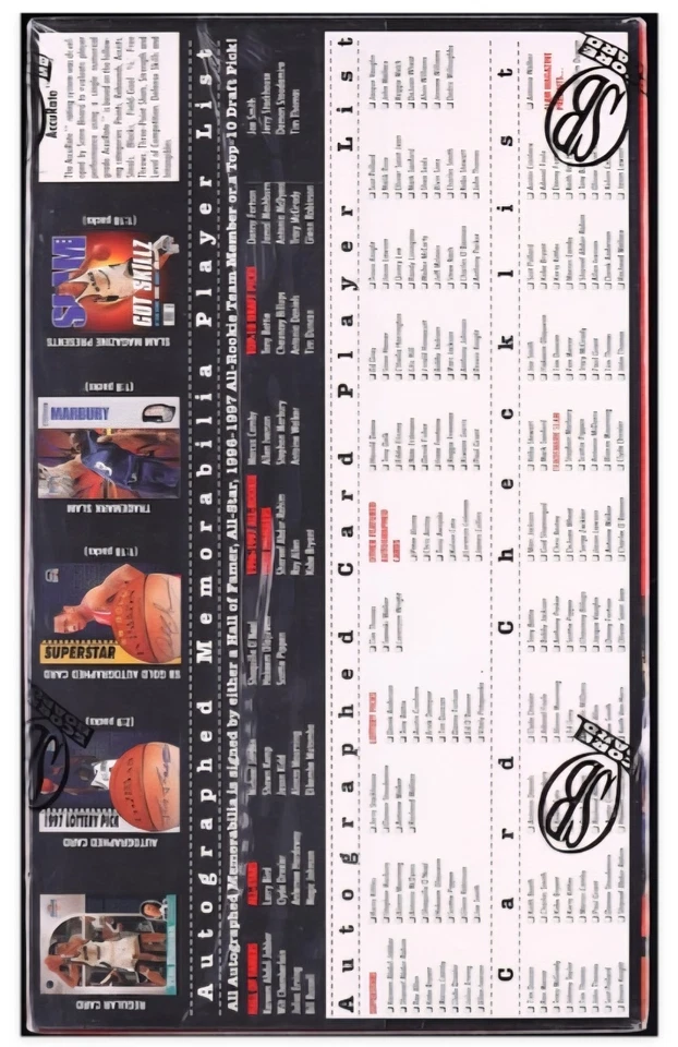 1997-98 Scoreboard Autographed Basketball Sealed Hobby Box 18 Packs - Image 2 of 2