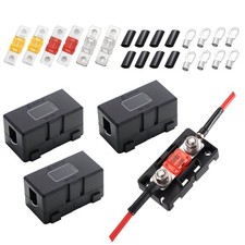 4 Stück Midi Kfz Sicherungshalter mit 6 Stück 40A 50A 80A KFZ Sicherungen Kfz 4 Stück Midi Kfz Sicherungshalter mit 6 Stück 40A 50A 80A KFZ Sicherungen Kfz