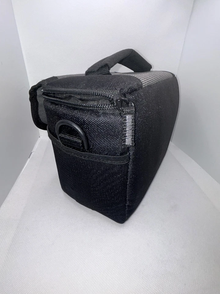 JVC универсальный видеокамеры камеры сумка с подкладкой мешок мягкий чехол черный ремень через плечо - Изображение 3 из 4