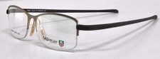 TagHeuer Vintage Eyeglasses - NOS - Mod. TH0347 009 - Silver  Brown