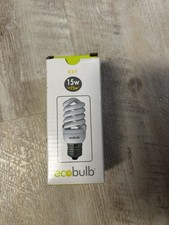 Ecobulb Energiesparlampe 15 W E27 220-240 V warmweiß