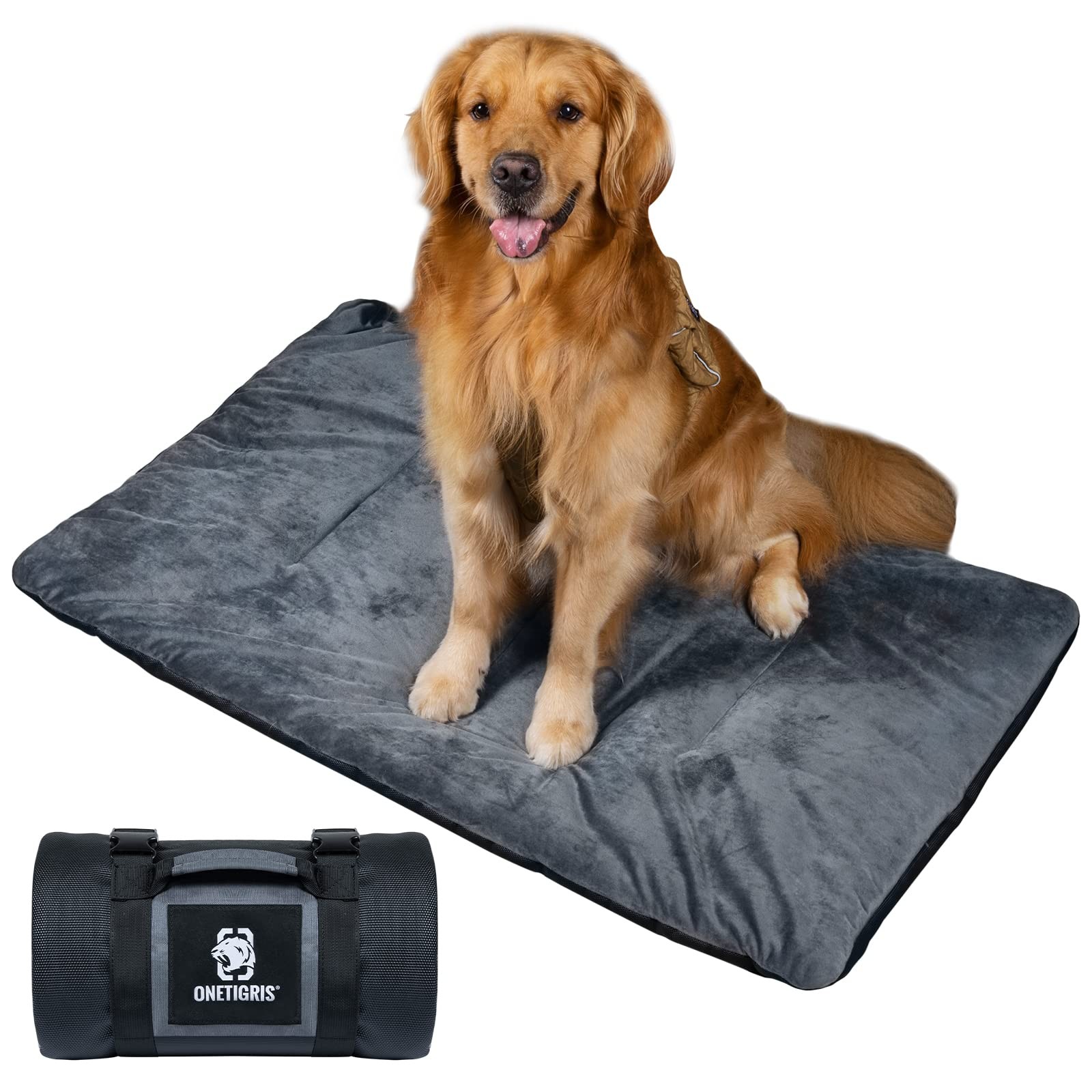 Couverture chauffante pour chien 110x68 cm - Tapis thermique isolant velours