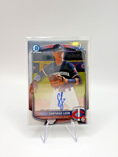 2025 Bowman Chrome - Prospect Autographs Santiago Leon #CPA-SL (AU, RC)