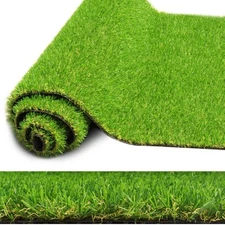 Realistic Artificial Grass Rug 4 FT 11 IN x 8 FT Fake Faux Turf Grass, ZGR 0....
