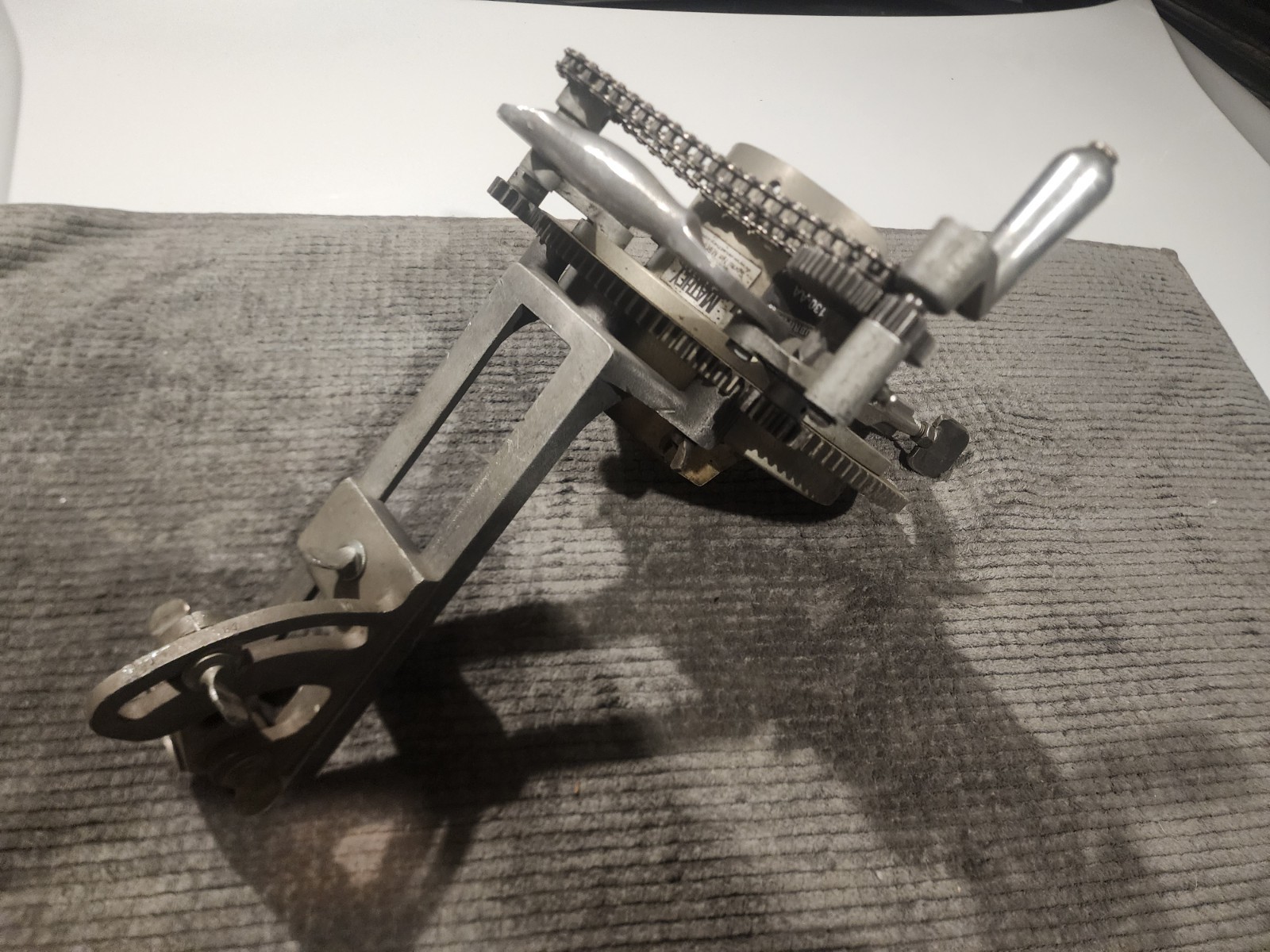 Mathey Dearman Pipe Beveling Machine Model MS Beveler 1-1/2 to 4” #V8