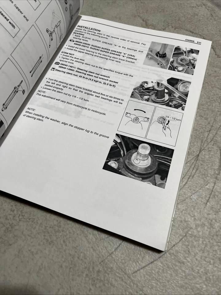 2004 Suzuki GSX-R600 Motorcycle Service Manual P/N: 99500-35090-03E - Image 2 of 4