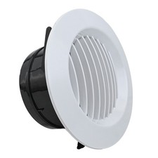 Air Vent Round Wall Mounting White+black 75/100/125/150/200mm Brand New