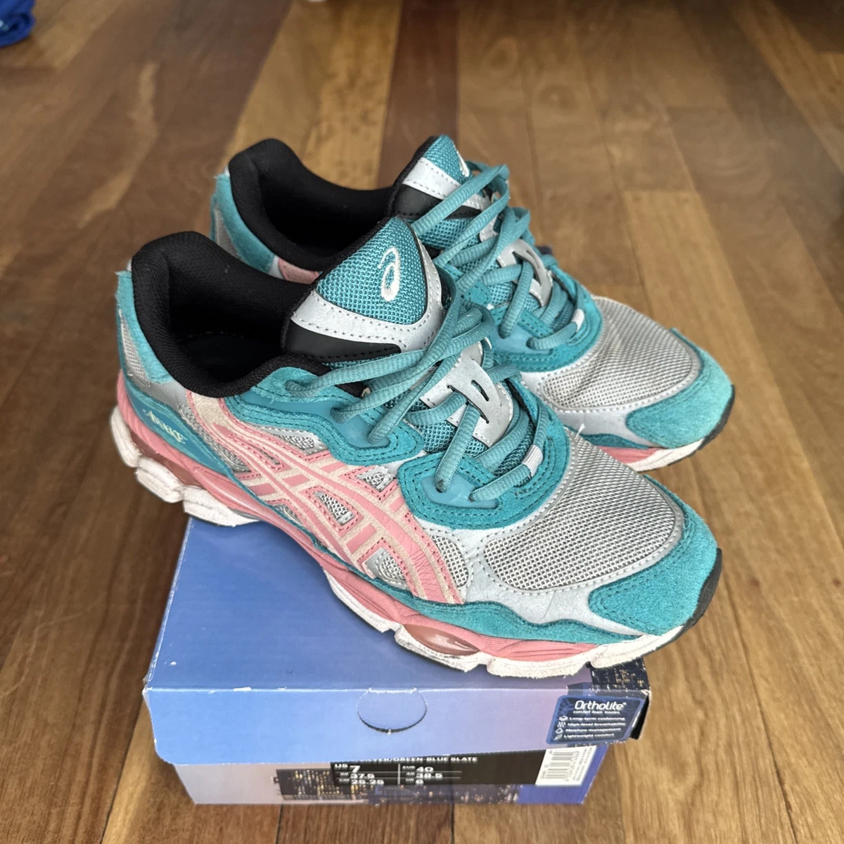 Awake NY x ASICS Gel NYC Teal Pink for Sale | Authenticity