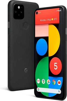 Google Pixel 5 GTT9Q 128GB Just Black entsperrt Smartphone - Top Zustand