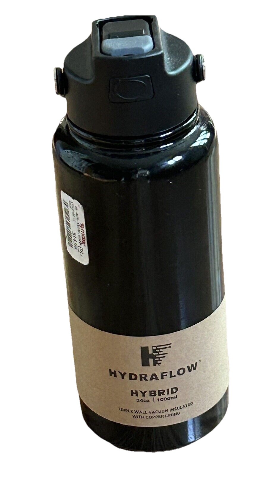 34oz Lid Straw Dishwasher Safe Stainless Black