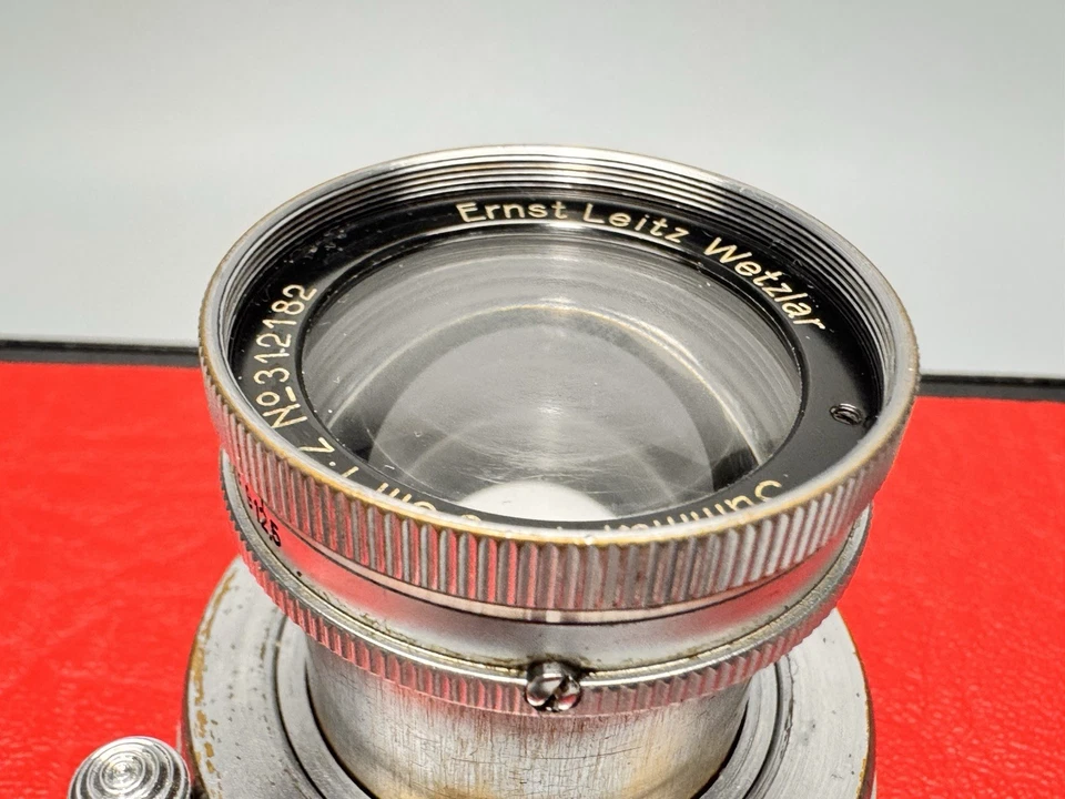 Leica Leitz Wetzlar Summar 50mm 1:2 Objektiv M39 #312182-43 - Bild 4 von 4