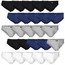 JBS Men's Briefs, 5 Pack - Mini Briefs, Single Jersey, Organic Cotton
