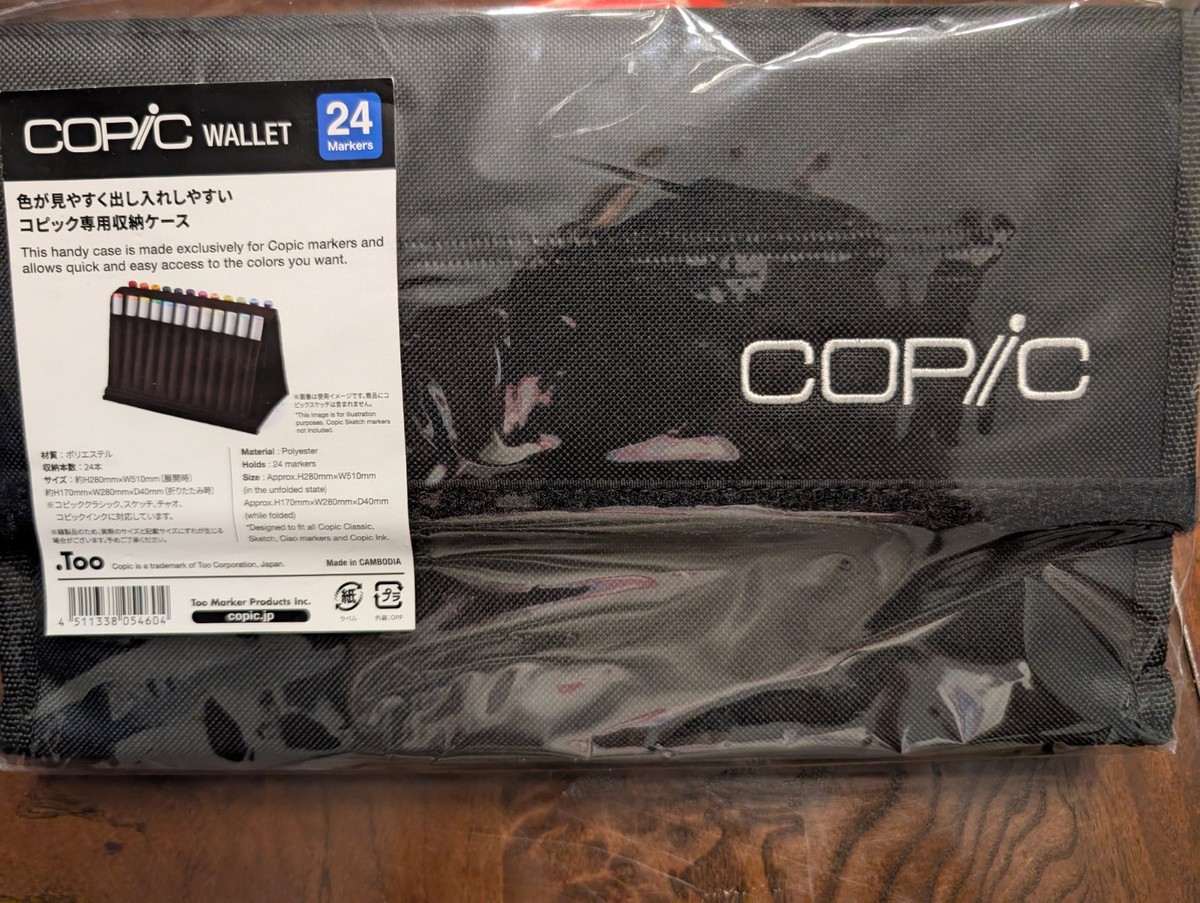 Buy Copic Markers Sketch Wallet - 24 Color Set At Martinique