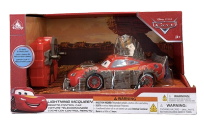 Disney Parks Cars Crash & Rebuild Lightning McQueen Remote Control