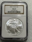 Photo of a 2002 American Silver Eagle from an eBay listing that sold on Jul 21, 2026