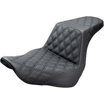 (OPEN BOX)   SADDLEMEN 0802-1040 818-29-175 Step Up Seat   Lattice Stitched