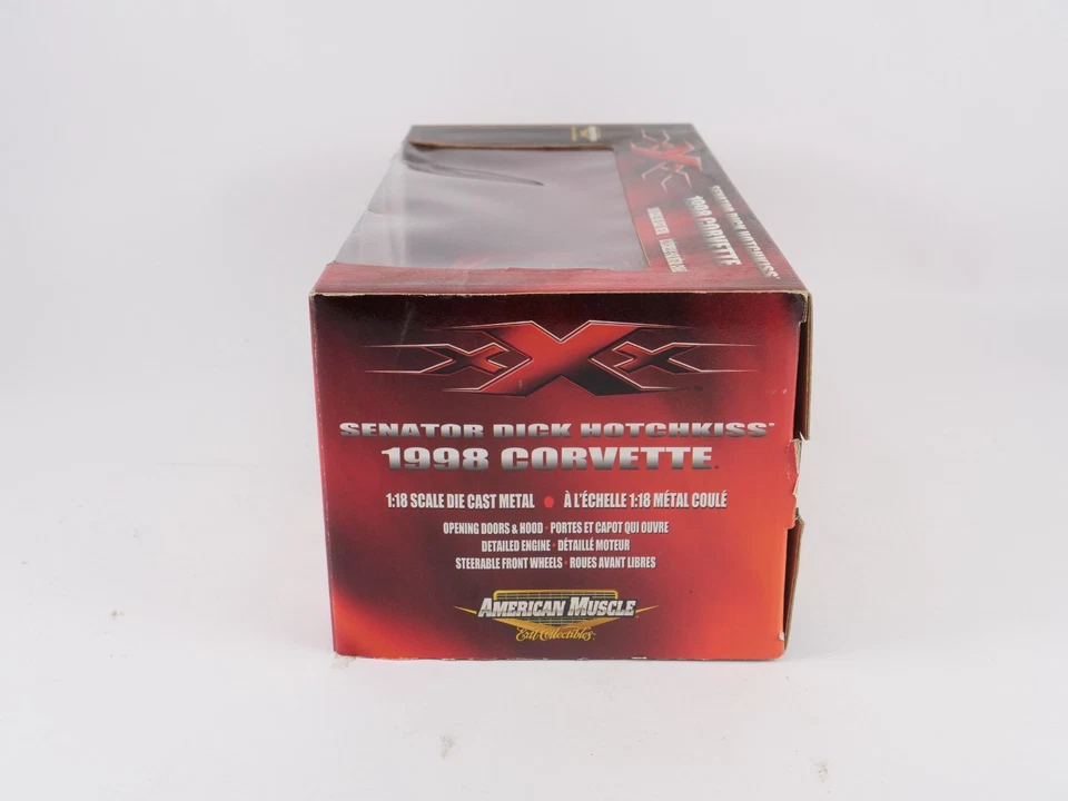 American Muscle 1/18 Senator Dick Hotchkiss 1998 Corvette XXX ERTL - Imagen 2 de 4