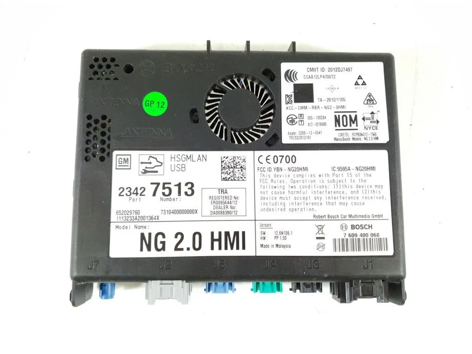 Chevrolet Corvette C7 2014 Altri moduli centraline 23427513 TLD12200 - Immagine 2 di 4