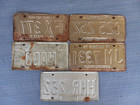 LOT 5 - Vintage Antique Illinois Passenger Car License Plates — photo 2