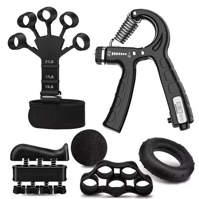 Adjustable Hand Grip Strengthener 5-60kg Wrist Forearm Trainer Exerciser