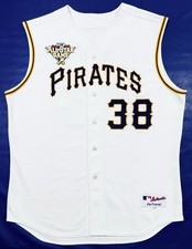 Authentic Jason Bay #30 Pittsburgh Pirates 2006 All Star Majestic Vest Jersey 52
