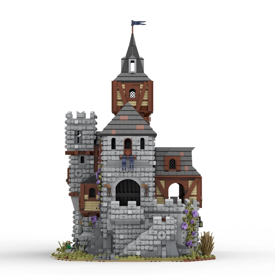Compatible Medieval Castle Model with Interior Modular Building 4228 - Image 4 of 4