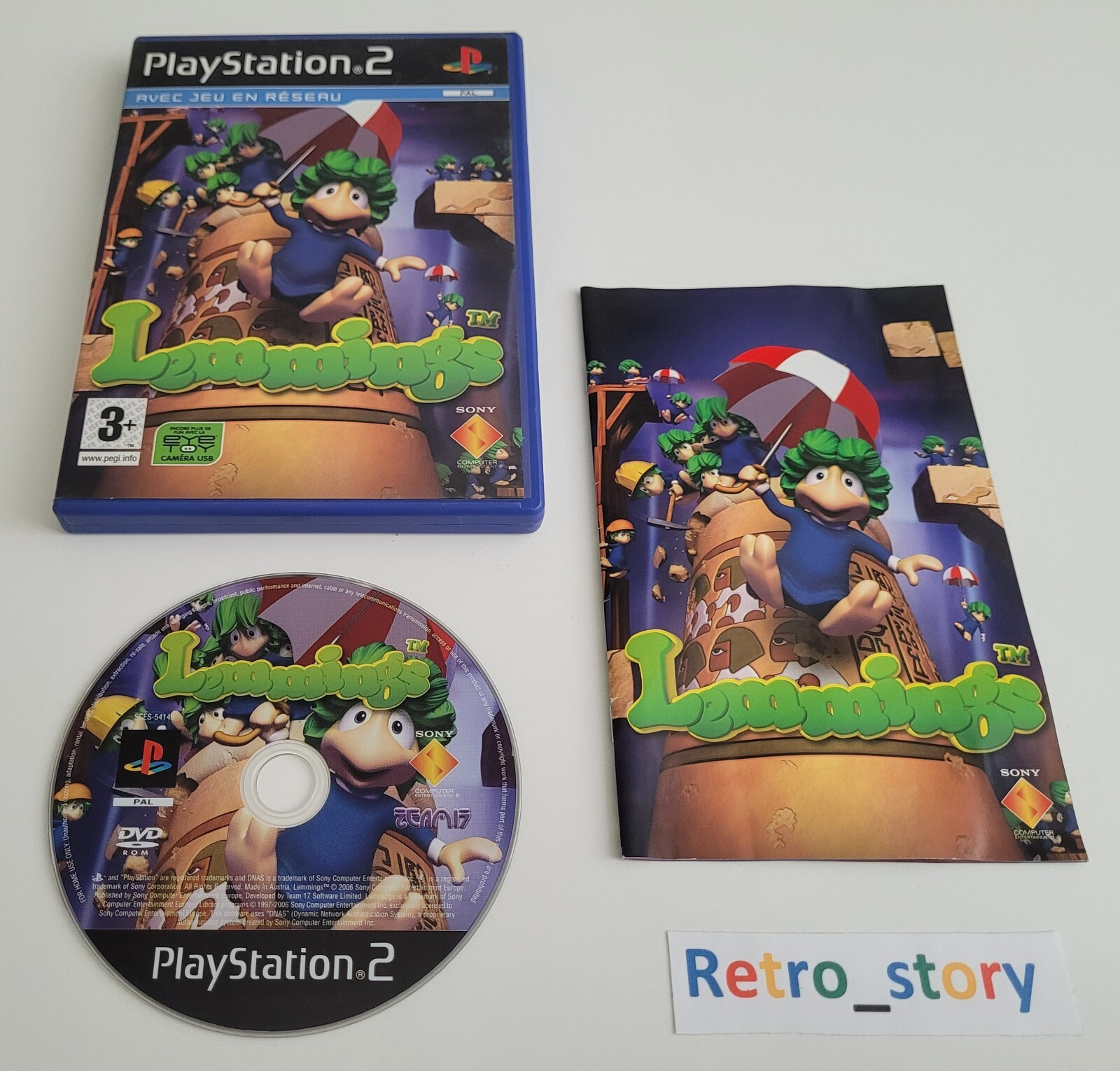 Sony Playstation PS2 - Lemmings - PAL